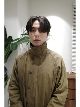 メンズカット/ニュアンスパーマ