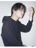 【メンズ】カット+ストレート