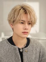 オーシャントーキョー 仙台(OCEAN TOKYO)&nbsp;ブロンドセンターパートゆるふわ無造作