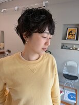 ホヌン 茅ヶ崎(Honnun) ニュアンスパーマ×大人ショート/茅ヶ崎