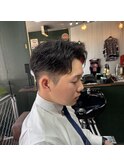 6ミリツーブロック　短めセンター分け