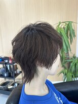 ホワイト(White)&nbsp;ゆるふわショートウルフ