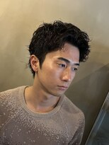 バーバートモシビ(BAR BER TOMOSHIBI) スパイキーショート×ルーズパーマ