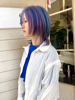 アミュレ ヘア サロン(Amule hair salon) ケアブリーチダブルカラーハイライトウルフレイヤー梅ヶ丘経堂