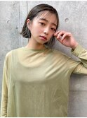 シースルー 抜け感カラー スーモキーグリーン