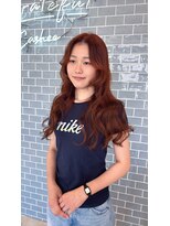 カシェ マエノヘタ(Cashe'e MAENOHETA)&nbsp;ブリーチなしのオレンジブラウンカラー
