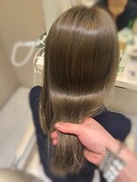 ケーツー エム 京都ラクエ(k-two emu)&nbsp;オリーブベージュ*オリーブカラー*ブリーチなしダブルカラー