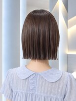 フォト 新宿三丁目(foto)&nbsp;髪質改善地毛風縮毛矯正くびれレイヤー切りっぱなしボブ