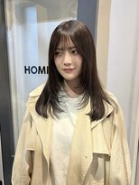 カシェル トウキョウ(Cashel Tokyo) アッシュカラーとレイヤーカット