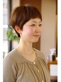 大人のマッシュショート