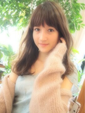 メロウ(MELLOW) 【外国人風カラー】Relaxミディアム♪パールグレ-color♪