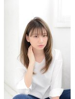 ラボヌールヘアー シェリ 久喜店(La Bonheur hair cheri) ナチュラルストレートロング