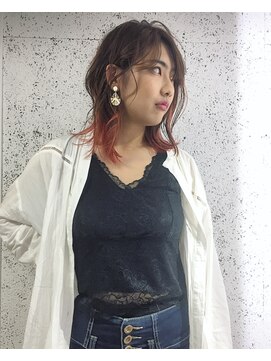 スティードトーキョー(Steed Tokyo) ミディアムレイヤー×ピンクグラデーション【Steed/立川】