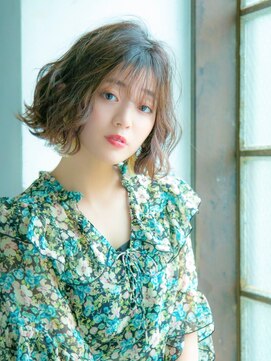 ロンドアベニール 北千住(Lond avenir) 【Lond avenir本田奈穂美】柔らかお洒落ウェーブボブ