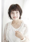 吉祥寺3分/マニッシュ美髪ネイビーカラーバターフレンチボブ/007