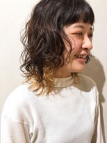 リサヘアーデザイン(RISA HAIR DESIGN) ウルフデジパーマ×インナーカラー