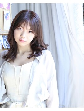 ヘア アンドメイク キヨシ(Hair and Make kiyoshi) kiyoshi/ナチュラル ＊オレンジブラウン　韓国スタイル＊