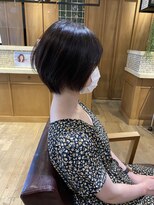 ヴァンクシー バイ ルナ(VANKCY by Luna) ショートボブ 小顔 20代 30代 簡単 大人ボブ 耳かけ 厚めバング