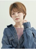 ボブ/美フォルムショート/トーンアップカラー【新宿/西新宿】