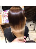 stylist大山）髪質改善ノンダメージストレート！