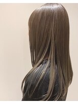 オースティン 流山おおたかの森(AUSTIN)&nbsp;大人かわいい前髪セシルカットココアブラウンフリンジウェーブ