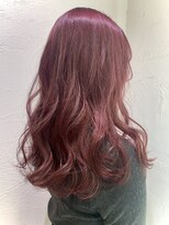 アジールヘア 池袋東口店(agir hair) ピンクカラーダブルカラービタミンカラーくびれヘア池袋池袋東口