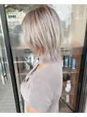 white silver
