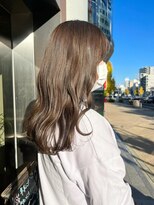 クリアーオブヘアー 一社店(clear OF HAIR)&nbsp;くすみが可愛い◎オリーブベージュ