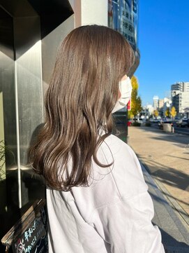クリアーオブヘアー 一社店(clear OF HAIR) くすみが可愛い◎オリーブベージュ
