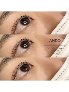 アンド(ANDO) Eye Lash Perm Furby Curl【本町】