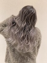 リード バイ ラグーン(LEAD by LAGOON)&nbsp;バレイヤージュグレージュハイライトダブルカラーケアブリーチ