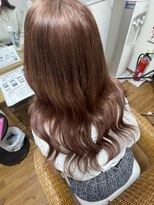 ニーナ ヴィジョン(NINA visioN)&nbsp;#プルエクステ#ピンクブラウン#ピンク#春髪