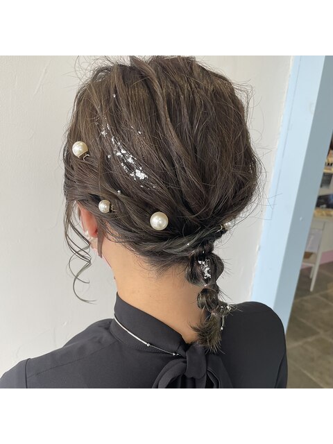 ☆結婚式ヘア、ボブヘアセット、ぽこぽこセット☆