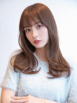 ユーフォリア 青山(Euphoria)&nbsp;大人可愛い寒色系透明感カラーロングフェイスレイヤー