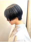 グラデーションボブ/ハンサムショート／沼畑夢希