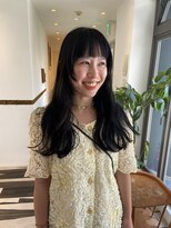 ビファインクーアヴェダ(Be fine coo AVEDA) ロングヘアと顔周りのレイヤーカットで簡単オシャレに◎
