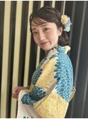 浴衣着付け 浴衣ヘアセット