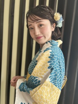 ネオリーブ シュシュ 神保町店(Neolive susu) 浴衣着付け 浴衣ヘアセット