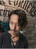 大人のスパイラルパーマ