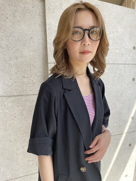 アルターリアン(aL ter LieN) 【くびれ小顔ヘア】ミルクティーベージュ　齊藤容史