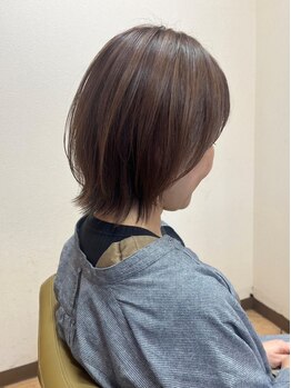 フォルメ(forme.)の写真/気になり始めの白髪もしっかりカバー◎大人上品な色味をご提案します☆