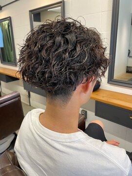 クフィア メンズヘアー カンポ 天王寺店(CUFFIA MEN'SHAIR CAMPO) ツーブロックメンズパーマニュアンスパーマ韓国マッシュマンバン