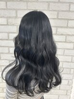 アッシュ 稲田堤店(Ash) ダークトーン×韓国風ゆる巻き
