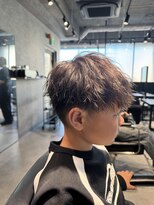 スタッド 松戸(stud. Men‘s)&nbsp;刈り上げマッシュ×ツイストスパイラルパーマ