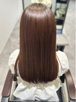 シエル(ciel)の写真/【近鉄八尾】1人ひとりのダメージやカラーに合わせたこだわりのトリートメントで柔らかく潤いある美髪へ♪