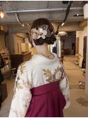 ヘアアレンジツインお団子