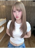 透明感カラー/髪質改善/縮毛矯正/韓国風レイヤーカット
