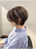 茅ヶ崎/ハイライト/髪質改善/白髪ぼかし/ショート/ボブ/レイヤー
