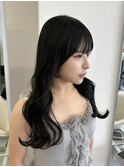 Rie/ラベンダーグレージュ/ブリーチなしダブルカラー