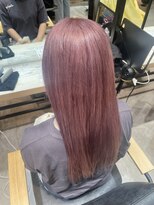 ゼスト 三鷹店(ZEST)&nbsp;外ハネボブチェリーブラウン似合わせ韓国レイヤーカット/三鷹
